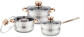 KELLI KL-4739 6 предметов Набор кастрюль
