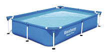BESTWAY Каркасный бассейн 221 х 150 х 43см 1200л Steel Pro 56401 (004871) Бассейн BESTWAY Каркасный бассейн 221 х 150 х 43см 1200л Steel Pro 56401 (00