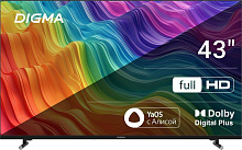 DIGMA DM-LED43SBB33 FHD SMART TV Яндекс LED-ТЕЛЕВИЗОРЫ