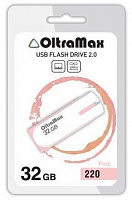 OLTRAMAX OM-32GB-220-розовый USB флэш-накопитель