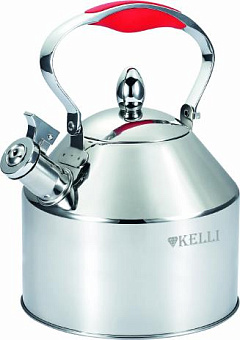 KELLI KL-4345 3,5л металл, ручка красная Посуда