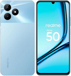 REALME Note 50 RMX3834 4/128Gb Blue (RLM-3834.4-128.BL) Смартфон