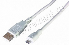 REXANT (18-1164) Кабель USB-micro USB/PVC/white/1,8m/REXANT Дата-кабель