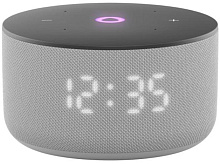 ЯНДЕКС YNDX-00027GRY Умная колонка Станция Мини 3 с Алисой на YaGPT, серый, 12 Вт Колонка