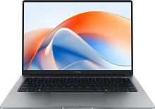HONOR 14" MagicBook X14 Plus 2025 FermiB-5651F Core 5 220H/16Gb/512Gb SSD/Iris Xe Graphics/Win11 Home/Grey (5301ALWC)