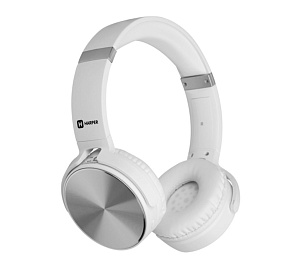 HARPER HB-217 WHITE (BLUETOOTH, с микрофоном, MICROSD, MP3-плеер) Наушники беспроводные