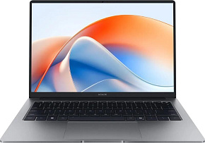 HONOR 14" MagicBook X14 Plus 2025 FermiB-5651F Core 5 220H/16Gb/512Gb SSD/Iris Xe Graphics/Win11 Home/Grey (5301ALWC)
