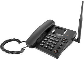TEXET FX-100 Black Телефон проводной