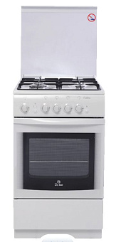 DE LUXE 5040.44Г (952100) бел. Плита газовая