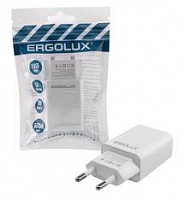 ERGOLUX (15203) ELX-РA01P-C01 10Вт белый СЗУ