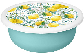 HOMVER Modena Sicily Lemon 1,2л с крышкой с декором (зеленый) 223164018/05