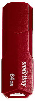 SMARTBUY (SB64GBCLU-BG) UFD 2.0 064GB CLUE Burgundy Флэш-напокитель