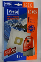 VESTA FILTER LG 03S синтетика комл. 4шт.+2 фильтра (10) Пылесборники