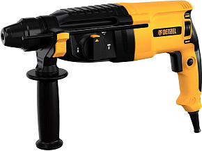 DENZEL Перфоратор электрический RHB-800-26, SDS-plus, 800 Вт, 3 Дж, 4 реж.// Перфоратор электрический DENZEL Перфоратор электрический RHB-800-26, SDS-