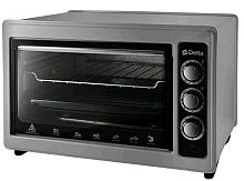 DELTA D-0124 gray 37л Духовка электрическая