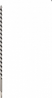 KRANZ (KR-91-0701) Сверло винтовое по дереву 10х460 мм (шестигранный хвостовик) Сверло
