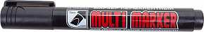 CROWN (08-8801) Маркер перманентный Multi Marker Chisel 5мм, черный, скошенный Маркер