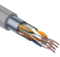 REXANT (01-0145) КАБЕЛЬ ВИТАЯ ПАРА F/UTP, КАТЕГОРИЯ 5E, PVC, 4PR, 24AWG, ВНУТРЕННИЙ, МНОГОЖИЛЬНЫЙ, СЕРЫЙ Витая пара