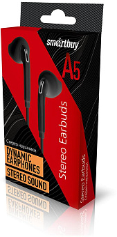 SMARTBUY (SBE-201K) A5, черный Наушники