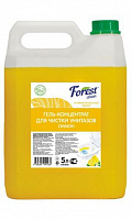 FOREST CLEAN Гель-концентрат для чистки унитазов "Лимон" 5 л Гель для сантехники