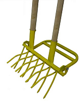 УЗБИ СУПЕР-ЗЕМЛЕКОП КОВАНЫЙ-7 садово-огородный рыхлитель