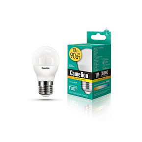 CAMELION (13566) LED10-G45/830/E27 Лампа светодиодная