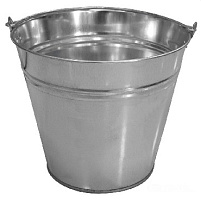 РОССИЯ Ведро оцинкованное 15.0л (090128) Ведро