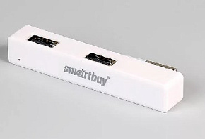 SMARTBUY (SBHA-408-W) 4 порта белый USB аксессуар SMARTBUY (SBHA-408-W) 4 порта белый
