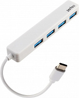 PERFEO (PF D0788) USB C-HUB 4 Port, (PF-H039 White) белый USB разветвитель