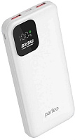 PERFEO (PF_E2074) - 10000 mAh/LED QC3.0/Type-C/2,белый Power Bank