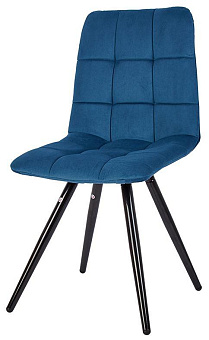 POLINI Home Berlin SM, синий-черный (2 кор.) Стул обеденный POLINI Home Berlin SM, синий-черный (2 кор.)