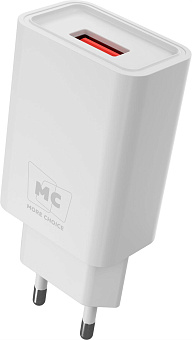 MORE CHOICE (4620202555694) NC07i СЗУ 1USB 2.0A , белый СЗУ