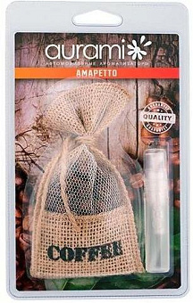 AURAMI COF-103 мешочек кофе со спреем Амаретто 5мл 48271 Ароматизатор AURAMI мешочек кофе со спреем Амаретто 5мл 48271