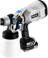 DEKO SG20DK Max, 20В, 800 мл, 1x3.0Ач 083-1135 Краскопульт