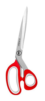 ЗУБР "Мастер" 40442-24 изогнутые хозяйственные, двухкомпонентные ручки, 230мм Ножницы