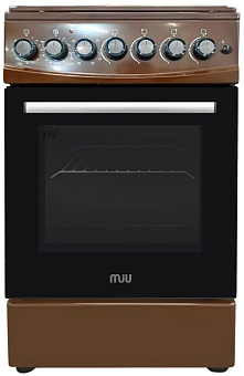 MIU UNO 51S коричневая Плита газоэлектрическая