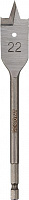 KRANZ (KR-91-0668) Сверло перовое по дереву 22х152 мм (шестигранный хвостовик) Сверло