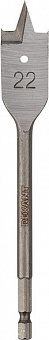 KRANZ (KR-91-0668) Сверло перовое по дереву 22х152 мм (шестигранный хвостовик)