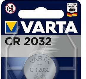 VARTA CR2032 BL1 LITHIUM 3V (6032) (6032101401) Элементы питания