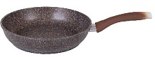 KUKMARA смт227а а/пр литая 22см Темный мрамор Сковорода