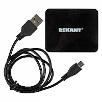 REXANT (17-6951) ДЕЛИТЕЛЬ ГНЕЗДО HDMI НА 2 ГНЕЗДА HDMI, ПЛАСТИК Делитель