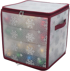 ВОЛШЕБНАЯ СТРАНА Коробка для хранения елочных игрушек (64 секции) (110108)