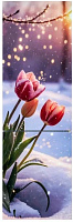 ОРСК 175 B glass TYLPAN 365л белый стекло тюльпан
