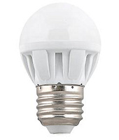 ECOLA TF7W50ELC 5,0W G45 220V E27 2700K шар светодиодная лампа