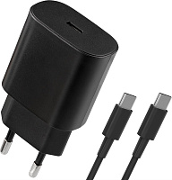 DEFENDER (83225) UPA-125 25W,USB C,кабель Type-C,черный СЗУ DEFENDER (83225) UPA-125 25W,USB C,кабель Type-C,черный