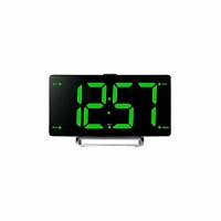 SOUNDMAX SM-1561U черный\белый Радиочасы