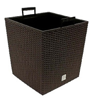 PROSPERPLAST Кашпо RATO LOW DRTS400L-440U венге 2пр 37 и 64л Кашпо PROSPERPLAST Кашпо RATO LOW DRTS400L-440U венге 2пр 37 и 64л