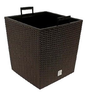 PROSPERPLAST Кашпо RATO LOW DRTS400L-440U венге 2пр 37 и 64л Кашпо PROSPERPLAST Кашпо RATO LOW DRTS400L-440U венге 2пр 37 и 64л