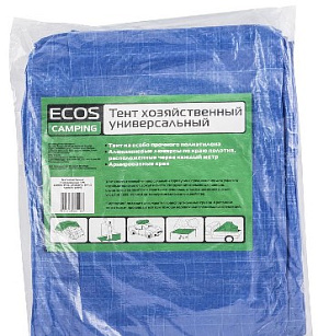 ЭКОС T-4*5 тент хозяйственный универсальный 4*5м (999167) Товары для пикника