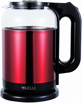 KELLI KL-1807Красный Чайник электр.